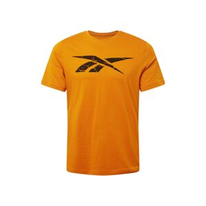 Reebok Sport Funkční tričko  oranžová / černá