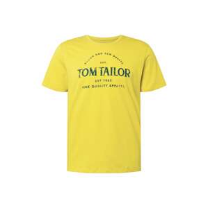 TOM TAILOR Tričko  limone / námořnická modř