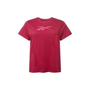 Reebok Sport Funkční tričko  krvavě červená / pink