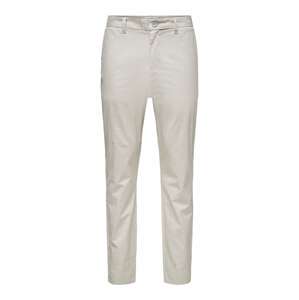 Only & Sons Chino kalhoty 'Mark'  světle šedá / bílá