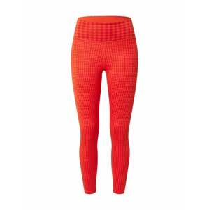 NIKE Sportovní kalhoty červená / oranžově červená