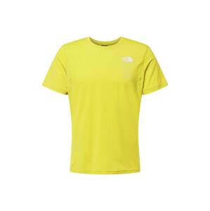 THE NORTH FACE Funkční tričko 'GLACIER'  bílá / limone