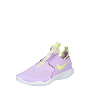 NIKE Sportovní boty 'Flex Runner'  svítivě žlutá / bledě fialová