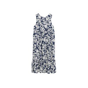 MANGO Letní šaty 'Good-h' námořnická modř / bílá