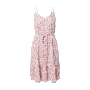 SISTERS POINT Letní šaty 'VIBBY'  světlemodrá / pink / růžová
