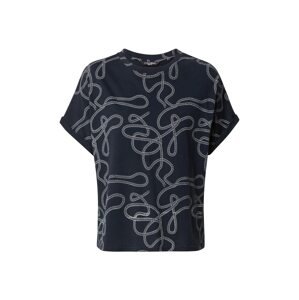 ZABAIONE T-Shirt 'Mercedes'  námořnická modř / bílá
