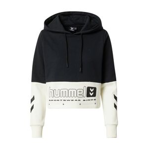 Hummel Sportsweatshirt  černá / barva bílé vlny