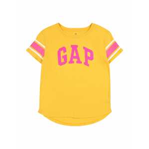 GAP Tričko  pink / bílá / žlutá