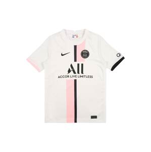 NIKE Funkční tričko 'Paris Saint-Germain 2021/22 Stadium Away'  bílá / černá / světle růžová