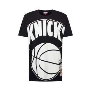 Mitchell & Ness T-Shirt 'BIG FACE'  černá / bílá