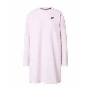 Nike Sportswear Šaty  světle růžová / černá