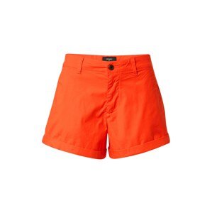 Superdry Chino kalhoty 'Studios' oranžově červená