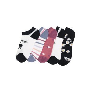 Abercrombie & Fitch Ponožky  krémová / modrá / růže / mix barev