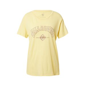 BILLABONG Shirt 'Z3SS11BIF1'  žlutá / hnědá