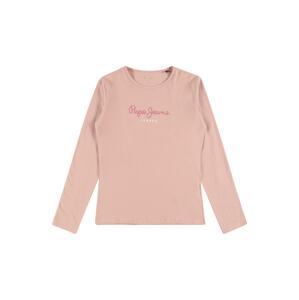 Pepe Jeans Tričko 'HANA'  pink / růžová / bílá