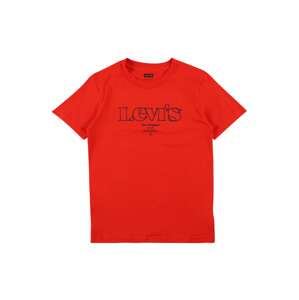 LEVI'S Tričko  oranžově červená / námořnická modř