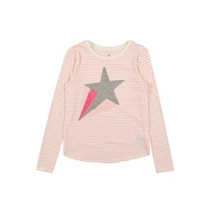 GAP Tričko  bílá / pink / světle růžová / šedá