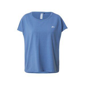 ONLY PLAY Funkční tričko 'AUBREE'  chladná modrá / bílá