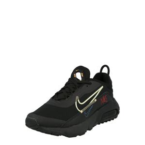 Nike Sportswear Tenisky  modrá / pastelově žlutá / červená / černá
