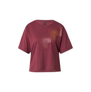 ADIDAS PERFORMANCE Funkční tričko  pastelově oranžová / krvavě červená / bílá