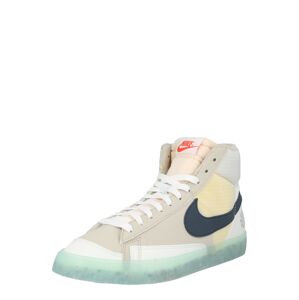 Nike Sportswear Kotníkové tenisky 'Blazer 77'  krémová / námořnická modř / bílá / světle žlutá / oranžová