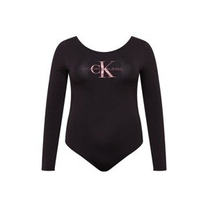 Calvin Klein Jeans Curve Tričkové body  černá / pink