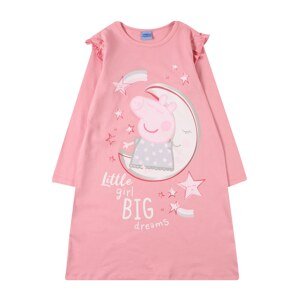Peppa Pig Noční košilka  pink / bílá / mix barev
