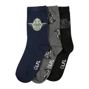 GAP Ponožky  noční modrá / šedý melír / černá / bílá / světle zelená
