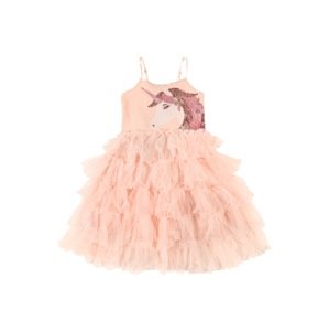 Cotton On Šaty 'Iris'  pudrová / pink / bílá