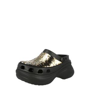 Crocs Pantofle 'Classic Bae'  černá / zlatá