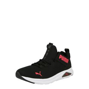 PUMA Sportovní boty 'Enzo 2'  černá / svítivě růžová