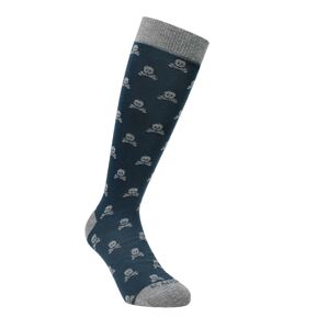 Scalpers Ponožky  modrá / šedá