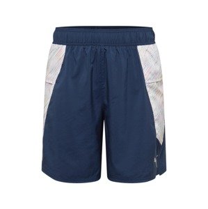 PUMA Sportovní kalhoty  námořnická modř / bílá / mix barev