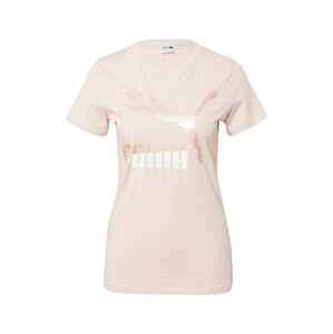 PUMA Funkční tričko  růžová / bílá / růžově zlatá