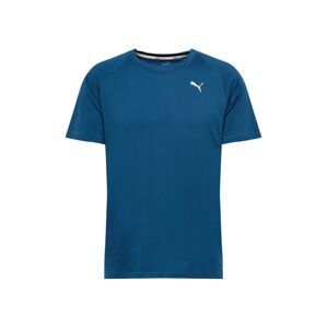 PUMA Funkční tričko  modrá / krémová