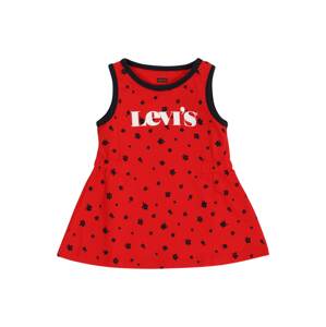 LEVI'S Šaty  červená / černá / bílá