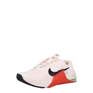 NIKE Sportovní boty 'Metcon 7'  růžová / červená / černá
