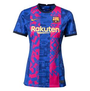 NIKE Funkční tričko 'FC Barcelona 2021/22 Stadium Third'  námořnická modř / královská modrá / žlutá / tmavě růžová