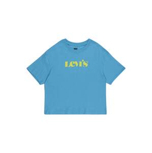 LEVI'S Tričko svítivě modrá / žlutá