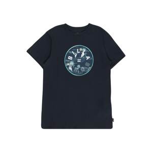 BILLABONG Funkční tričko 'ROTOR FILL'  noční modrá / marine modrá / bílá / tyrkysová