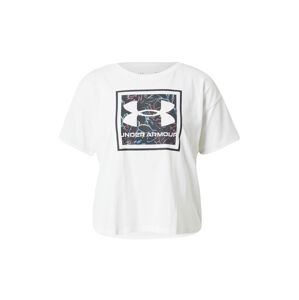 UNDER ARMOUR Funkční tričko 'Glow'  bílá / černá