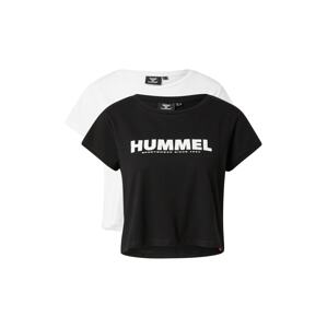 Hummel Funkční tričko růže / černá / bílá
