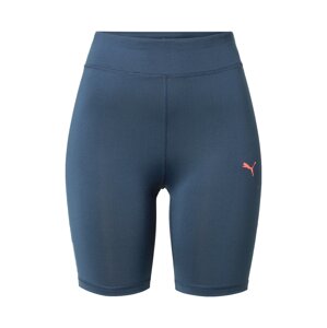 PUMA Sportovní kalhoty  enciánová modrá / korálová