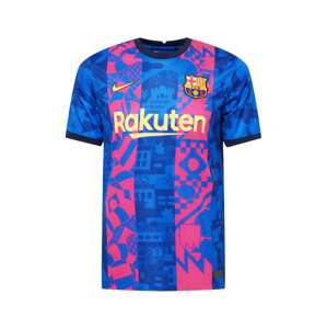 NIKE Trikot 'FC Barcelona 21-22 3rd'  kobaltová modř / žlutá / pink / černá