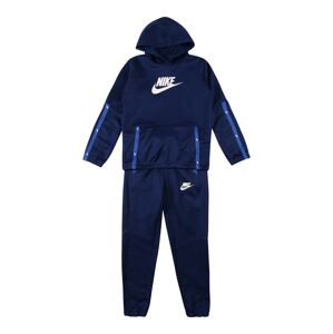 Nike Sportswear Tepláková souprava  bílá / tmavě modrá / modrá