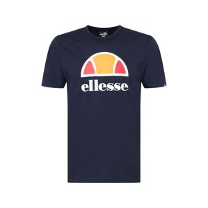 ELLESSE Funkční tričko  marine modrá / bílá / žlutá / oranžová