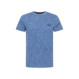 Superdry Krojové tričko  modrý melír