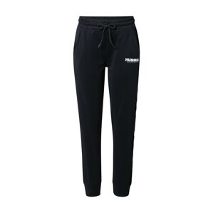 Hummel Sportovní kalhoty 'Legacy'  černá / bílá