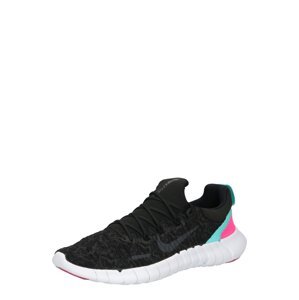 NIKE Běžecká obuv 'Free Run 5.0'  černá / nefritová / pink