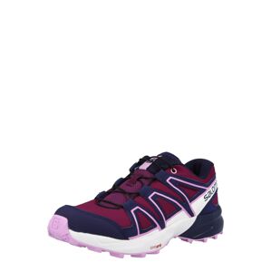 SALOMON Sportovní boty  tmavě fialová / bílá / bobule